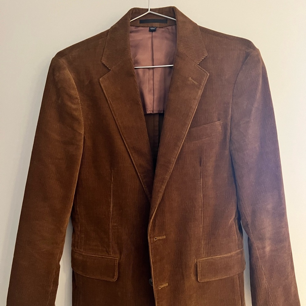 Men's Brown Corduroy Blazer J.Crew